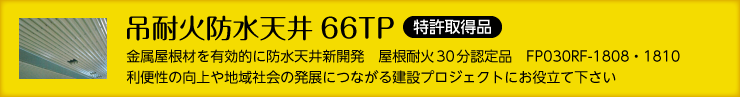 吊耐火防水天井66TP